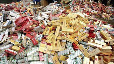 無牌廠家化妝品銷毀